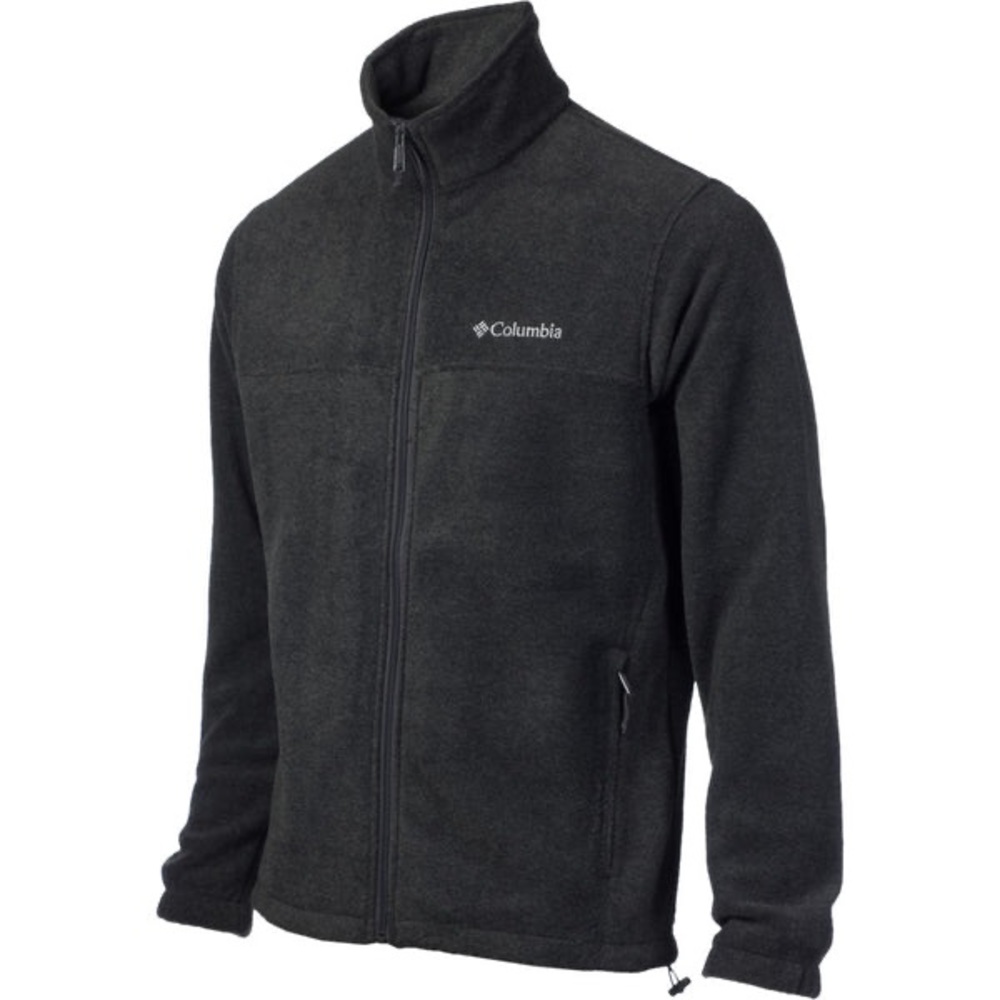 COLUMBIA Fleece Steens Mountain Full Zip Jacket Grey WM3220 Mens Large